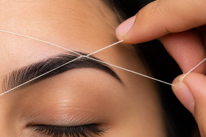 Eyebrow Threading